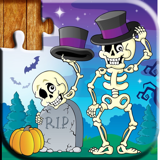 Halloween Kids Jigsaw Puzzles app icon