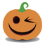 Pumpkin : Halloween stickers icon