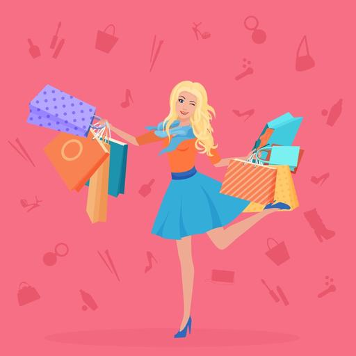Girlish Women Shopping app icon