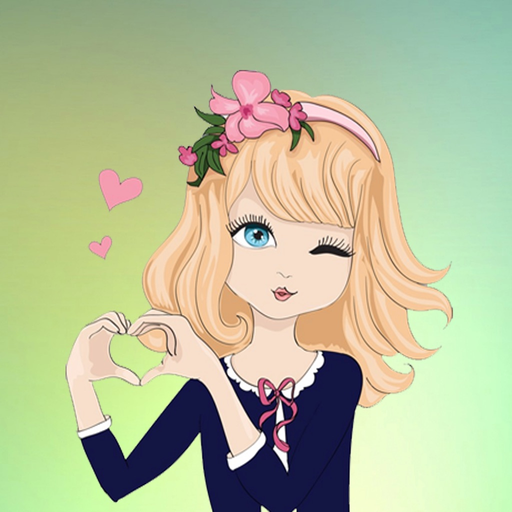 Girl Fashion Stickers app icon