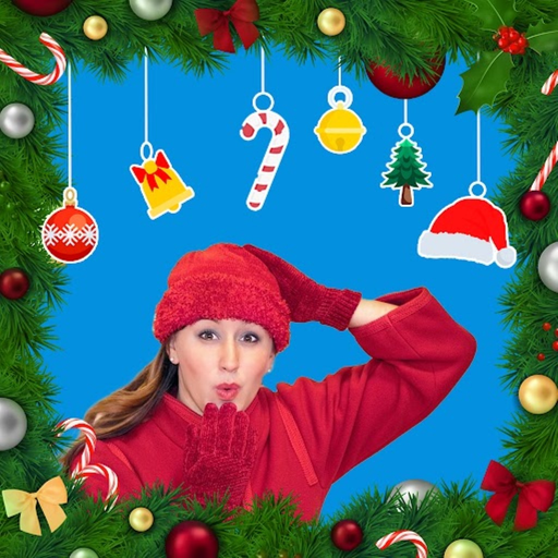 Christmas Photo Fram Editor app icon