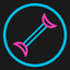Gate Breaker: Neon Fire Ball icon