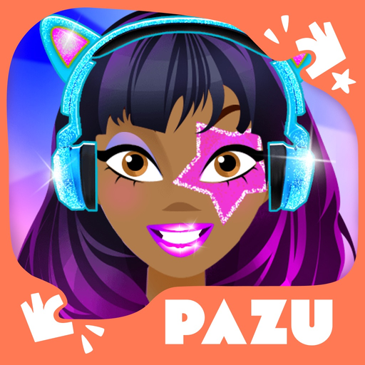 Makeup girls star dress up app icon