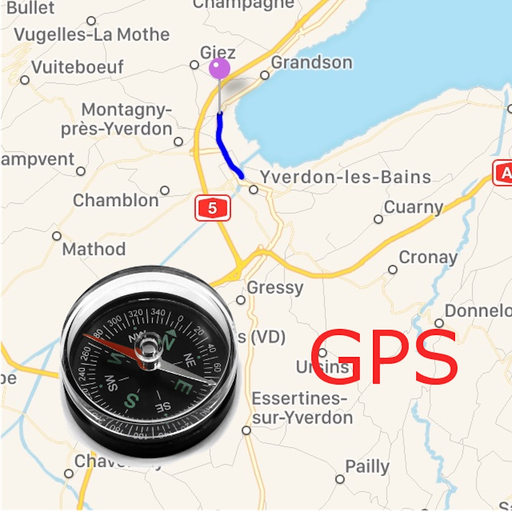 Maps Tools,GPS tracking,Speed app icon