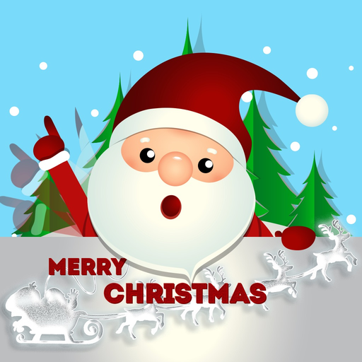 Happy Santa Animated Stickers app icon