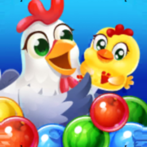 Bubble Fruit Chicken Coco app icon
