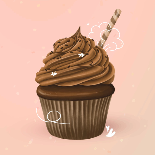 Cupcake Stickers! app icon