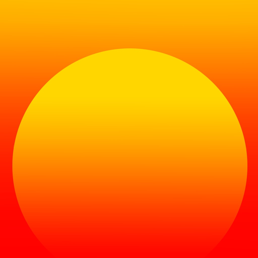 Sunset and Sunrise app icon