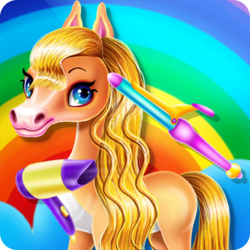 Rainbow Pony Beauty Salon app icon