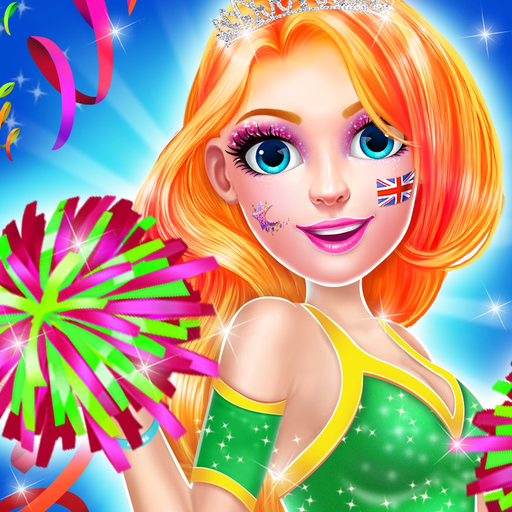 Cheerleader: Makeup & Dress up app icon