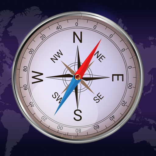 Simple Digital compass for you app icon