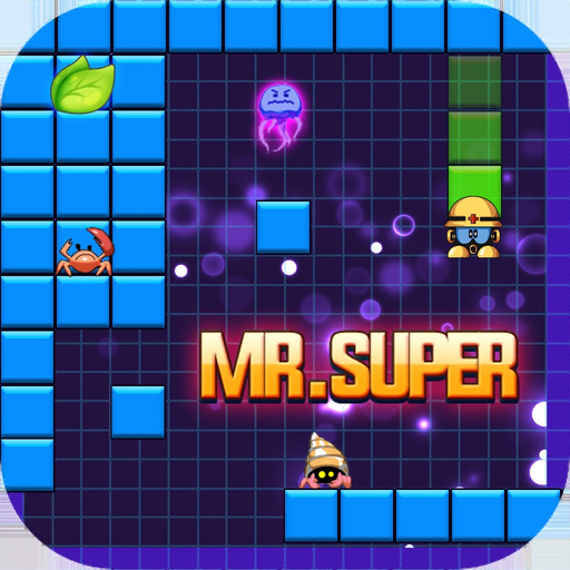 Mr Super Fish: Hero Fill Block app icon