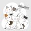 Animated Chubby Cat Stickers icon