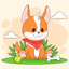 Lucky Dog Animated Stickers icon