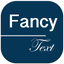 Fancy Text Generator & Status icon