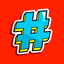 Hashtags icon