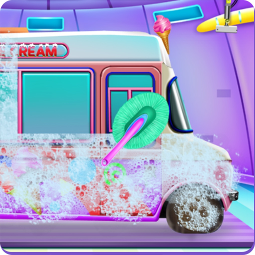 Girly Ice Cream Truck Car Wash app icon