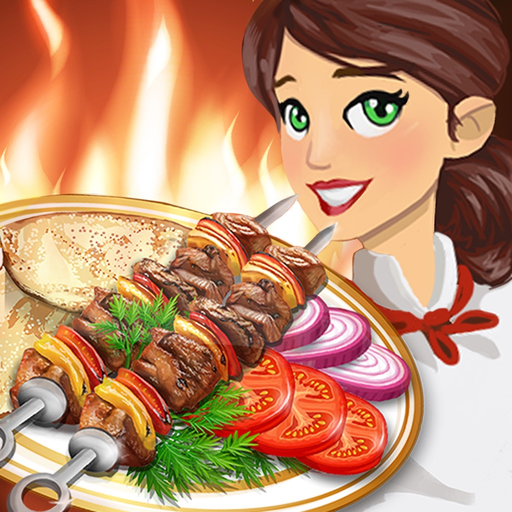 Kebab World: Chef Cafe Cooking app icon