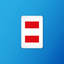 Blaue Kennzeichen icon