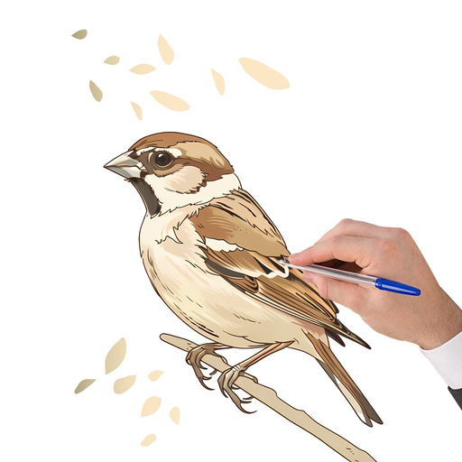 How to Draw Birds Step by Step app icon