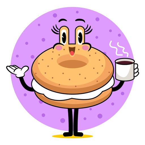 Animated Funny Donut Stickers app icon