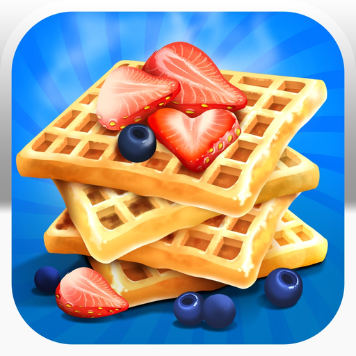 Waffle Food Maker Cooking Game app icon