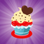 Cupcake Bakery Kawaii Stickers icon