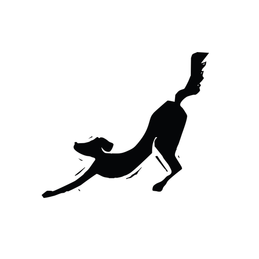 Black Dog Yoga app icon
