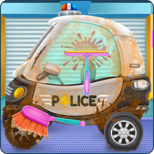 Baby Police Car Wash app icon