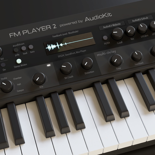 AudioKit FM Player 2: DX Synth app icon