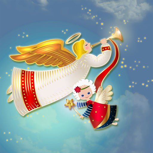 Xmas Angels Emoji & Stickers app icon
