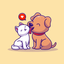 Animated Pet Cats & Dog icon