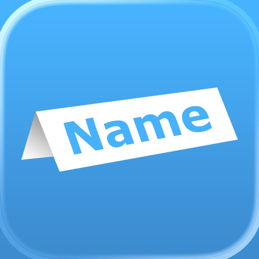 Nameplate app icon