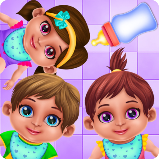 Crazy Mommy Triplets Care app icon