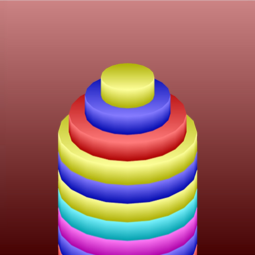 Round Tower - Color Stack app icon