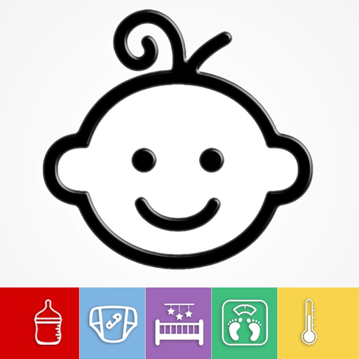 Newborn Baby tracker: baby Log app icon