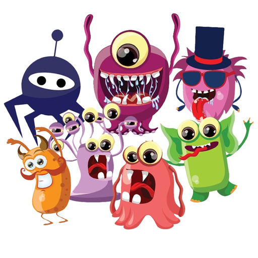 Cute Monster Animated Stickers app icon