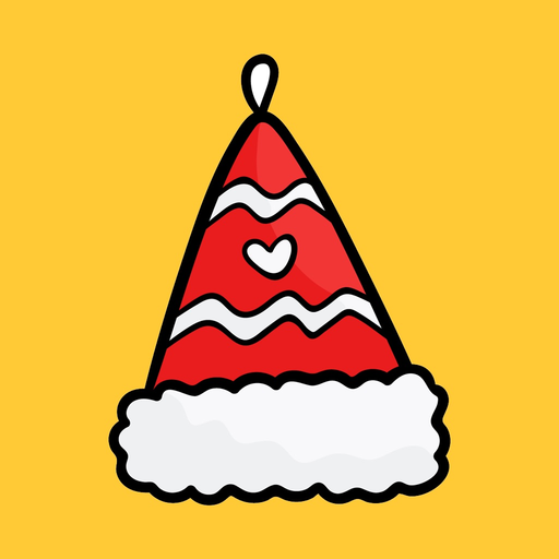 Snowy Winter Stickers app icon