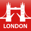 London travel map guide 2020 icon
