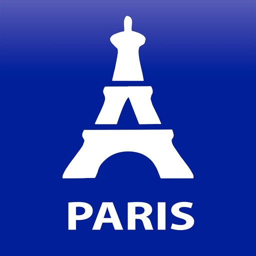 Paris travel map guide 2018 app icon