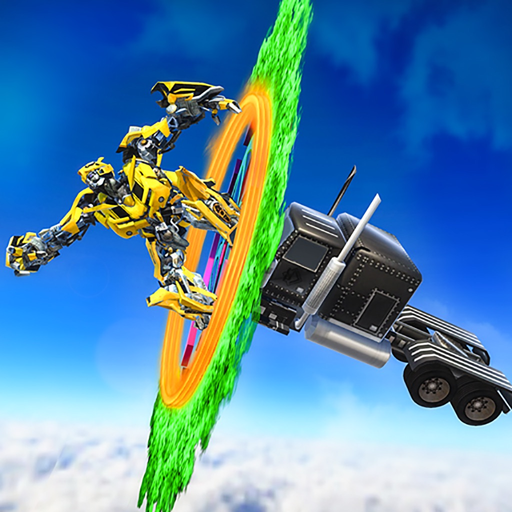 Robot Transformation Racing app icon