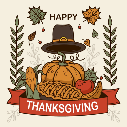 Thanksgiving Holidays Stickers app icon