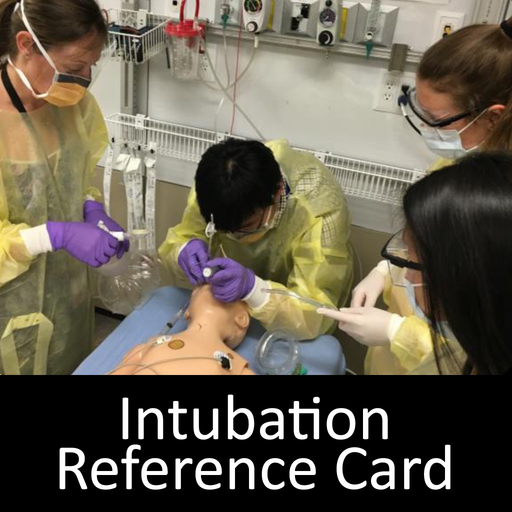 Intubation Reference Card app icon