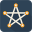 Just a line - 1 line drawing icon