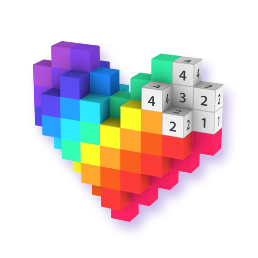 Voxel: Pixel Art Coloring app icon