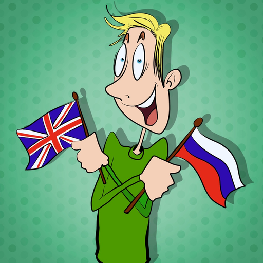 English with Jokes app icon