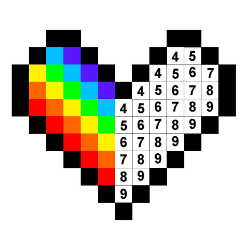 Colors by Number® – No.Draw® app icon