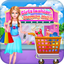 Girl Fashion Designer Shopping icon