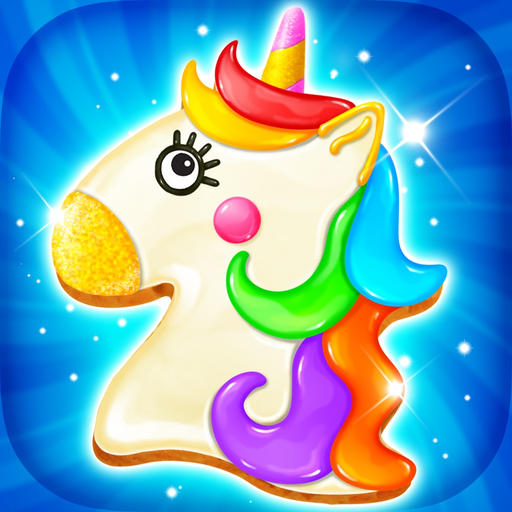 Sweet Unicorn Rainbow Cookies app icon