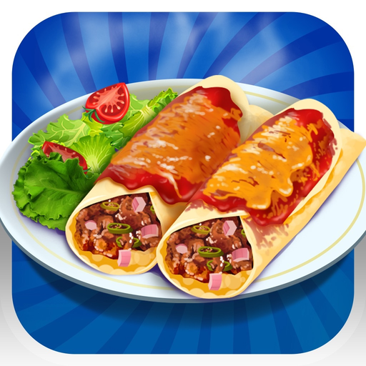 Burrito Maker Food Cooking Fun app icon